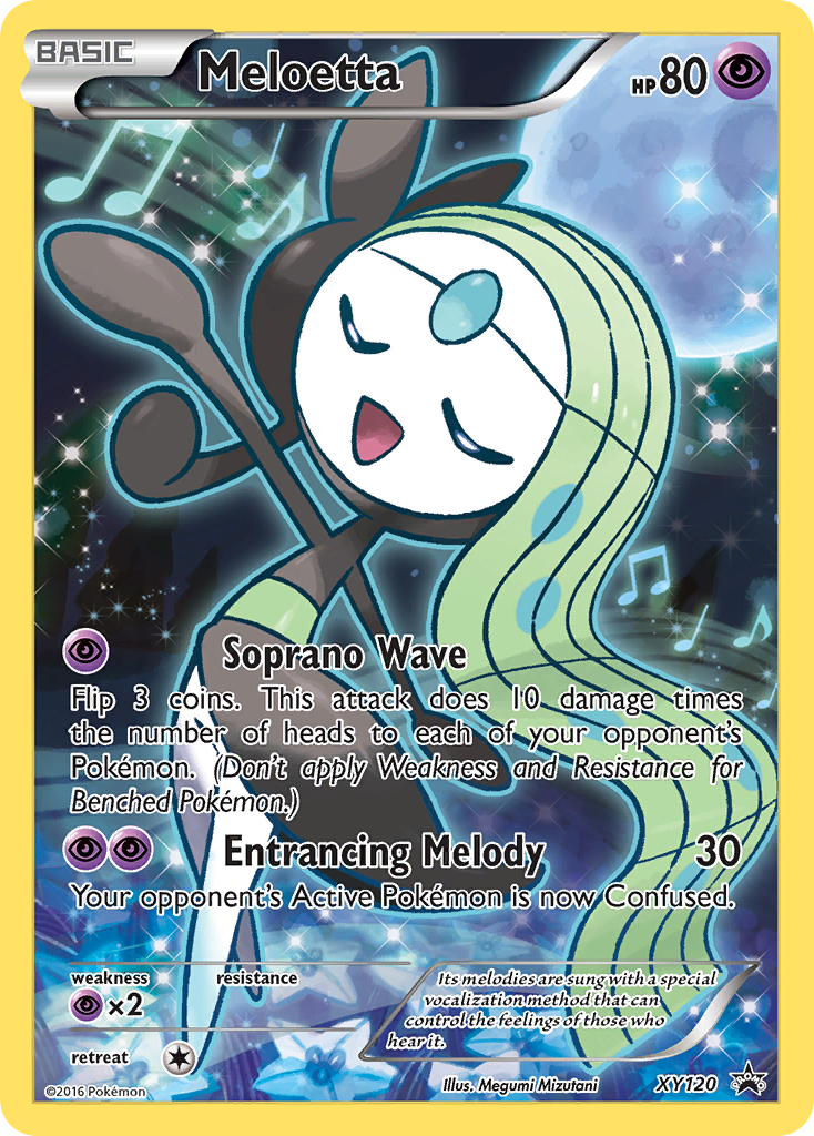 Meloetta (XY120) [XY: Black Star Promos] | Arkham Games and Comics