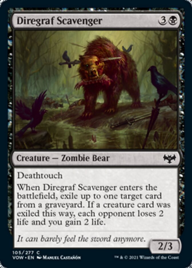 Diregraf Scavenger [Innistrad: Crimson Vow] | Arkham Games and Comics