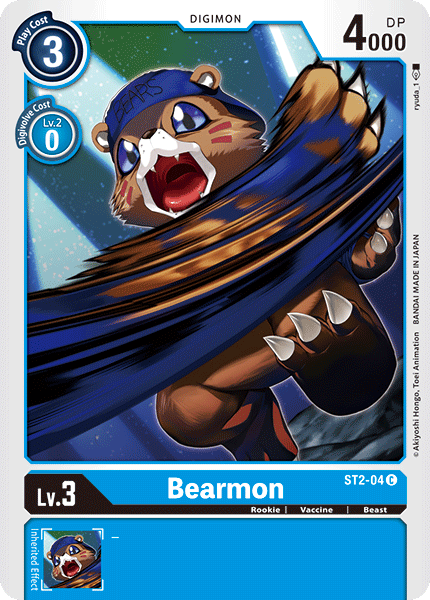 Bearmon [ST2-04] [Starter Deck: Cocytus Blue] | Arkham Games and Comics