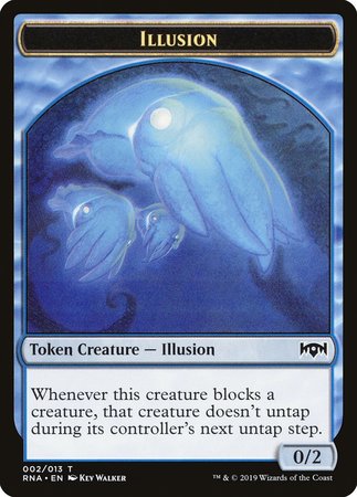 Illusion Token [Ravnica Allegiance Tokens] | Arkham Games and Comics