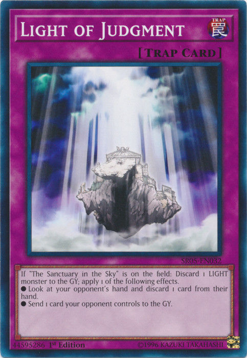 Light of Judgment [SR05-EN032] Common | Arkham Games and Comics