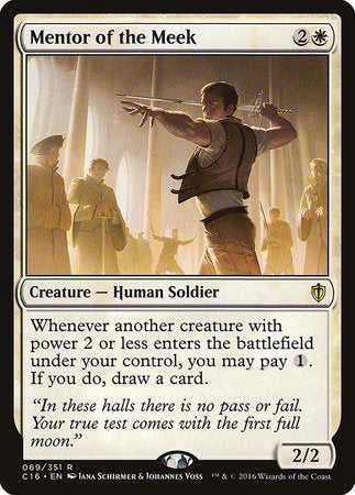Mentor of the Meek [Commander 2016] | Arkham Games and Comics