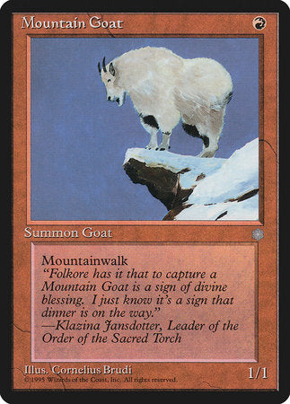 Mountain Goat [Ice Age] | Arkham Games and Comics