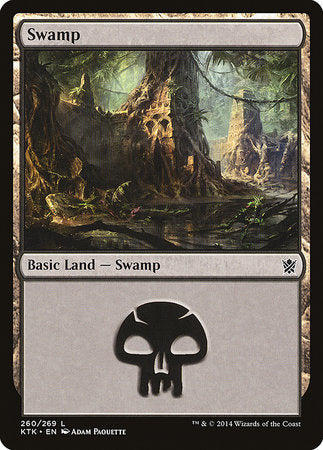 Swamp (260) [Khans of Tarkir] | Arkham Games and Comics