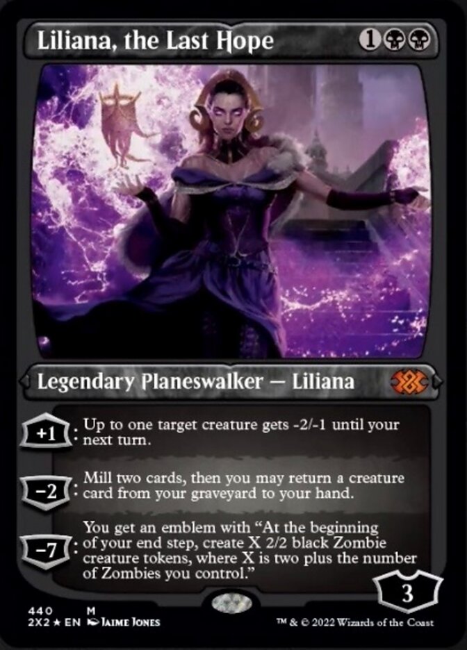 Liliana, the Last Hope (Foil Etched) [Double Masters 2022] | Arkham Games and Comics