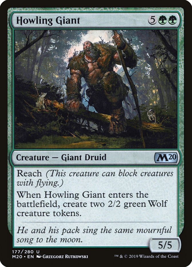 Howling Giant [Core Set 2020] | Arkham Games and Comics