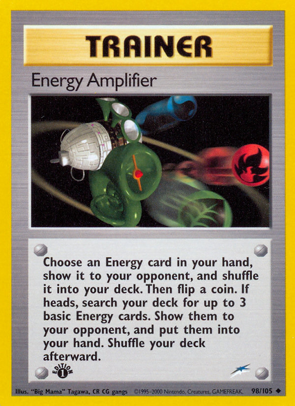 Energy Amplifier (98/105) [Neo Destiny 1st Edition] | Arkham Games and Comics