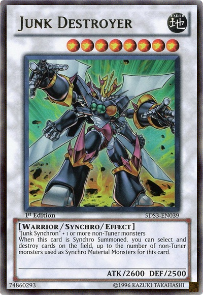 Junk Destroyer [5DS3-EN039] Ultra Rare | Arkham Games and Comics