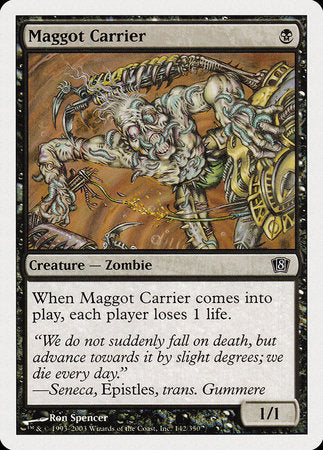 Maggot Carrier [Eighth Edition] | Arkham Games and Comics