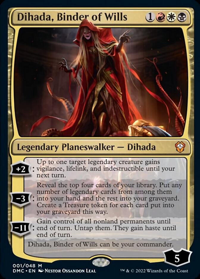 Dihada, Binder of Wills [Dominaria United Commander] | Arkham Games and Comics