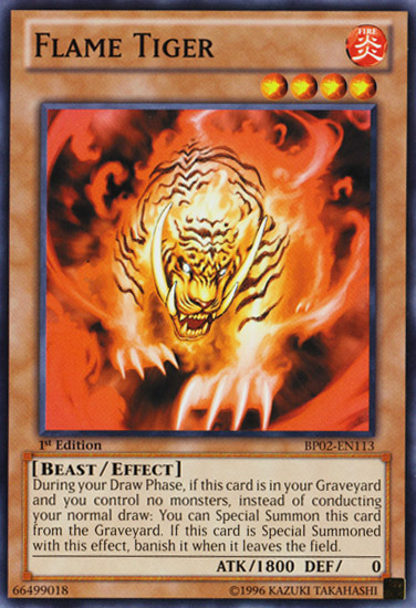 Flame Tiger [BP02-EN113] Common | Arkham Games and Comics