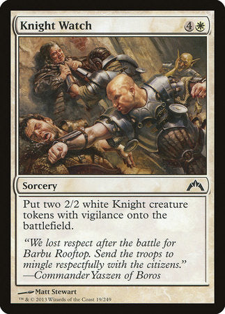 Knight Watch [Gatecrash] | Arkham Games and Comics