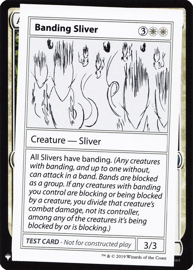 Banding Sliver [Mystery Booster Playtest Cards] | Arkham Games and Comics