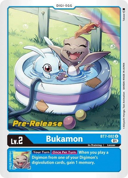 Bukamon [BT7-002] [Next Adventure Pre-Release Cards] | Arkham Games and Comics