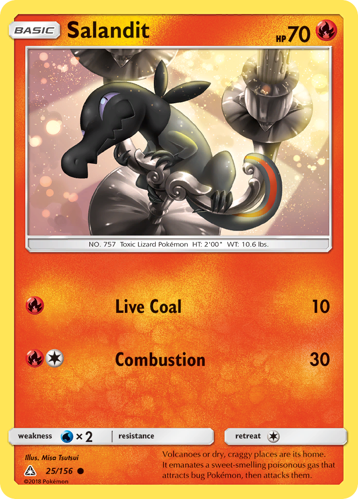 Salandit (25/156) [Sun & Moon: Ultra Prism] | Arkham Games and Comics