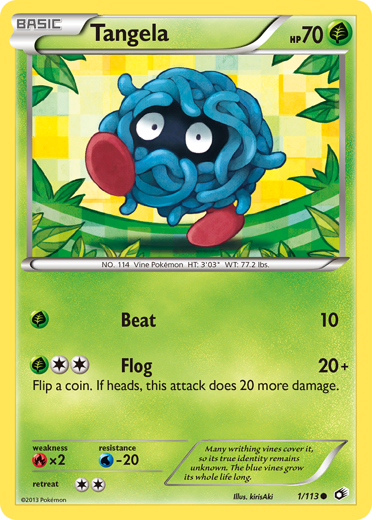 Tangela (1/113) [Black & White: Legendary Treasures] | Arkham Games and Comics