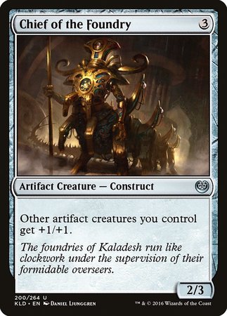 Chief of the Foundry [Kaladesh] | Arkham Games and Comics