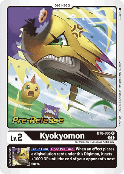 Kyokyomon [BT8-005] [New Awakening Pre-Release Cards] | Arkham Games and Comics