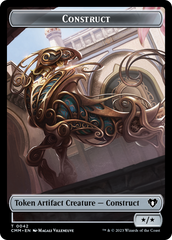 Eldrazi Spawn // Construct (0042) Double-Sided Token [Commander Masters Tokens] | Arkham Games and Comics