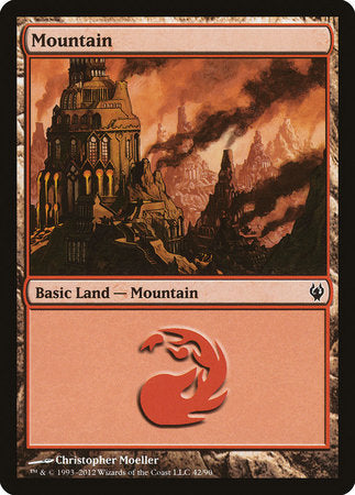 Mountain (42) [Duel Decks: Izzet vs. Golgari] | Arkham Games and Comics