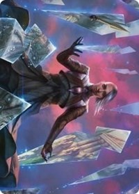 Behold the Multiverse Art Card [Kaldheim: Art Series] | Arkham Games and Comics