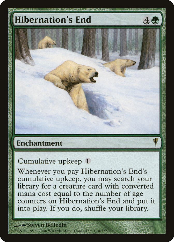 Hibernation's End [Coldsnap] | Arkham Games and Comics