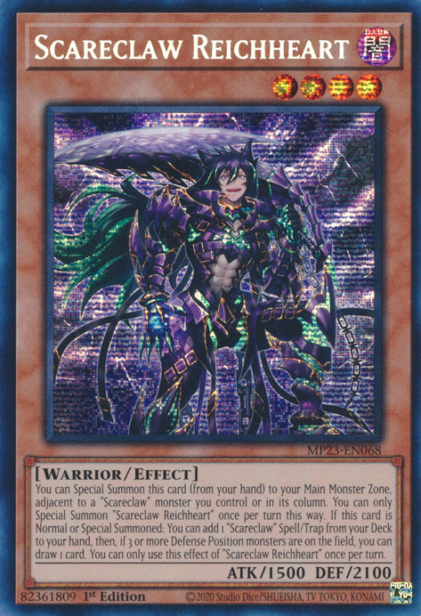 Scareclaw Reichheart [MP23-EN068] Prismatic Secret Rare | Arkham Games and Comics