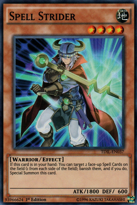 Spell Strider [TDIL-EN037] Super Rare | Arkham Games and Comics