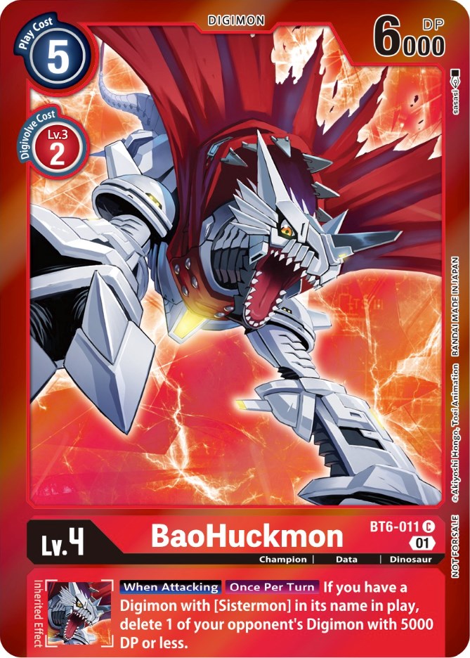 BaoHuckmon [BT6-011] (Event Pack 3) [Double Diamond Promos] | Arkham Games and Comics