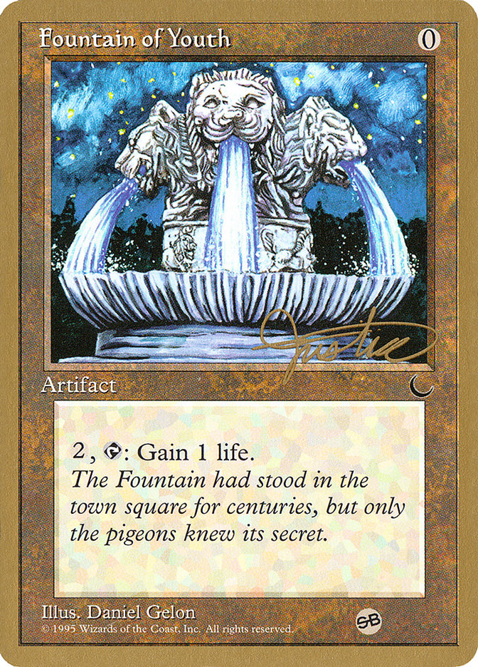 Fountain of Youth (Mark Justice) (SB) [Pro Tour Collector Set] | Arkham Games and Comics