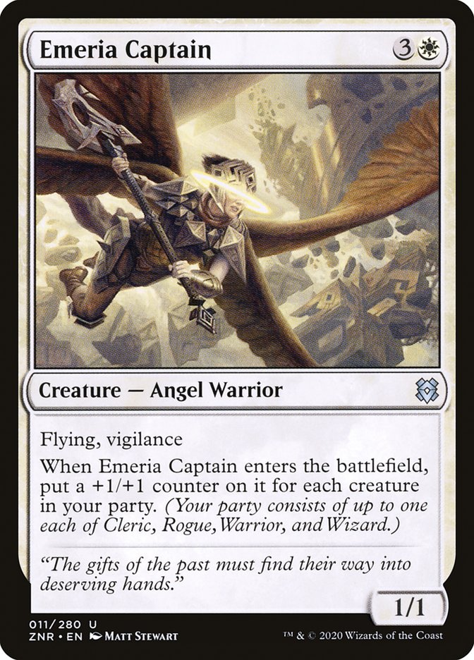 Emeria Captain [Zendikar Rising] | Arkham Games and Comics