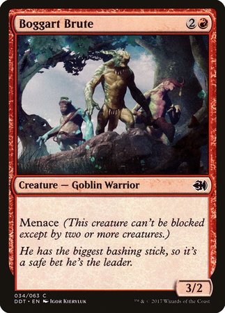 Boggart Brute [Duel Decks: Merfolk vs. Goblins] | Arkham Games and Comics