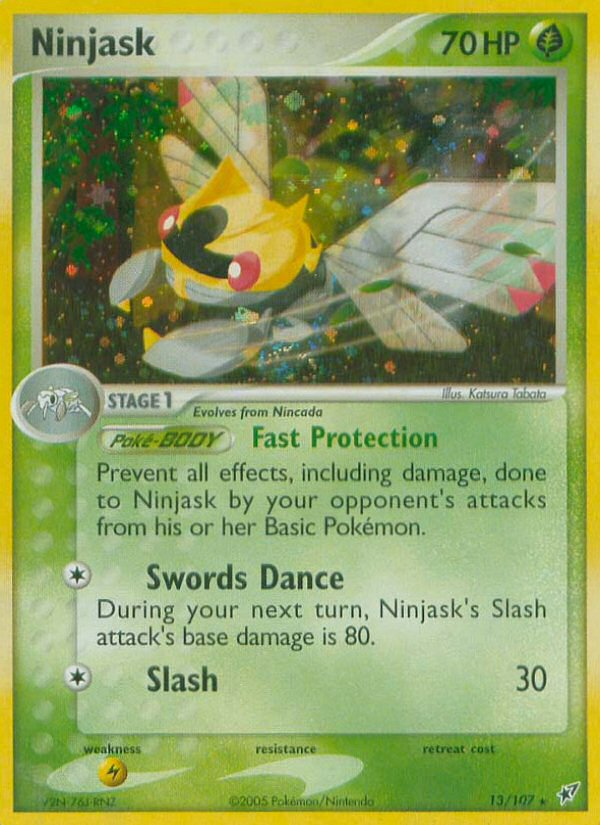 Ninjask (13/107) [EX: Deoxys] | Arkham Games and Comics