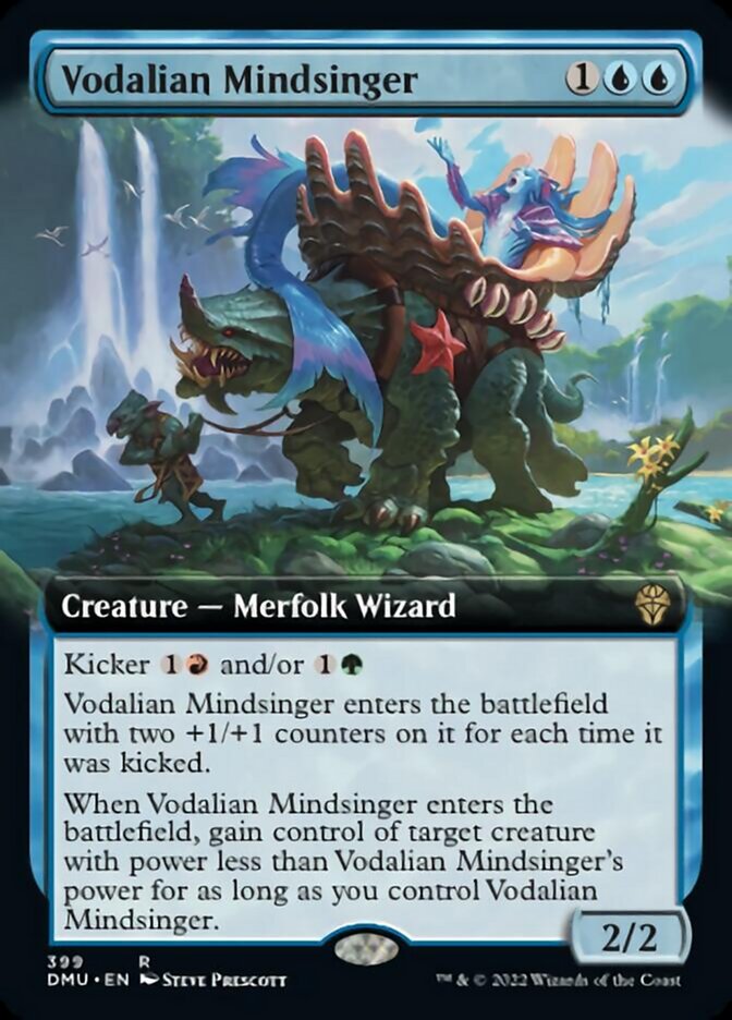 Vodalian Mindsinger (Extended Art) [Dominaria United] | Arkham Games and Comics