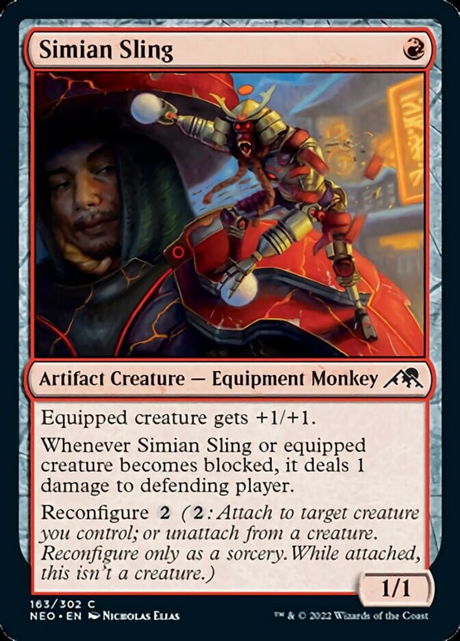 Simian Sling [Kamigawa: Neon Dynasty] | Arkham Games and Comics