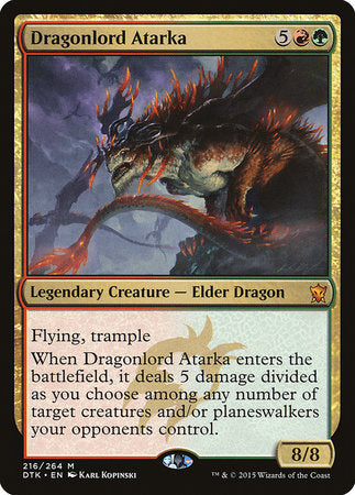 Dragonlord Atarka [Dragons of Tarkir] | Arkham Games and Comics