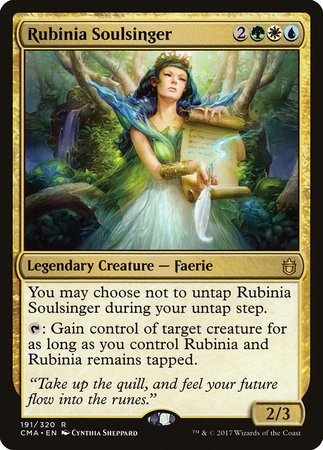 Rubinia Soulsinger [Commander Anthology] | Arkham Games and Comics