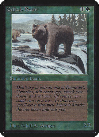 Grizzly Bears [Limited Edition Alpha] | Arkham Games and Comics