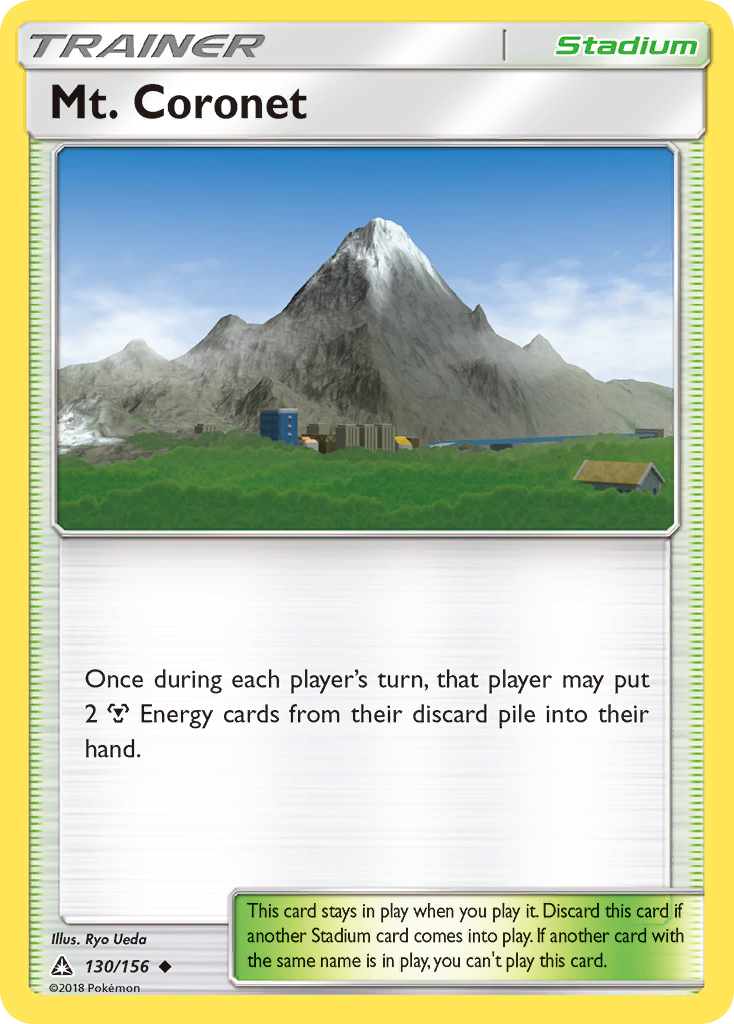 Mt. Coronet (130/156) [Sun & Moon: Ultra Prism] | Arkham Games and Comics