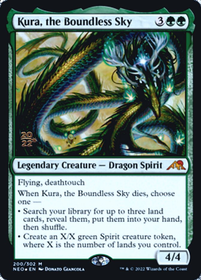 Kura, the Boundless Sky [Kamigawa: Neon Dynasty Prerelease Promos] | Arkham Games and Comics