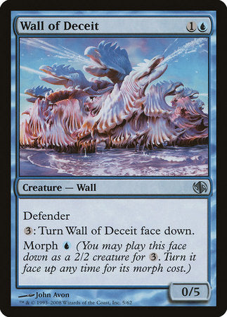 Wall of Deceit [Duel Decks: Jace vs. Chandra] | Arkham Games and Comics