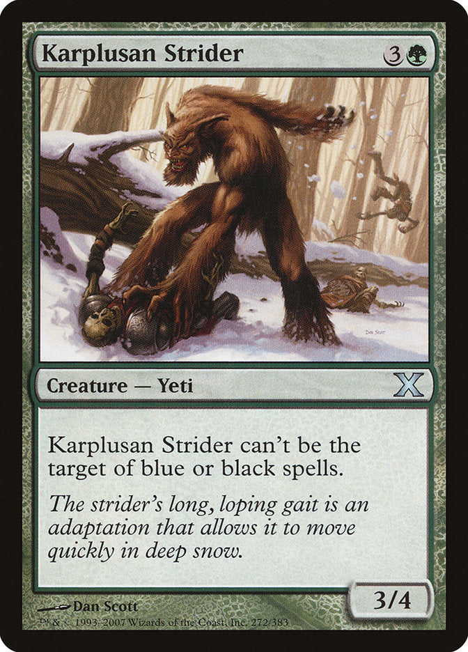 Karplusan Strider [Tenth Edition] | Arkham Games and Comics