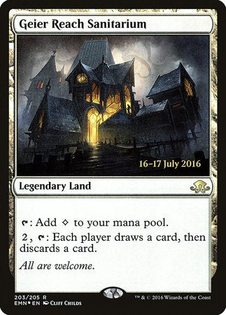 Geier Reach Sanitarium [Eldritch Moon Promos] | Arkham Games and Comics