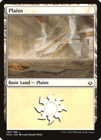 Plains (190) [Hour of Devastation] | Arkham Games and Comics