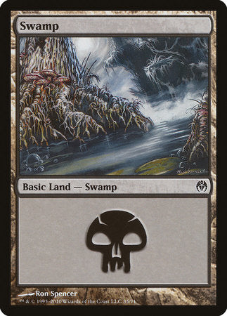 Swamp (35) [Duel Decks: Phyrexia vs. the Coalition] | Arkham Games and Comics