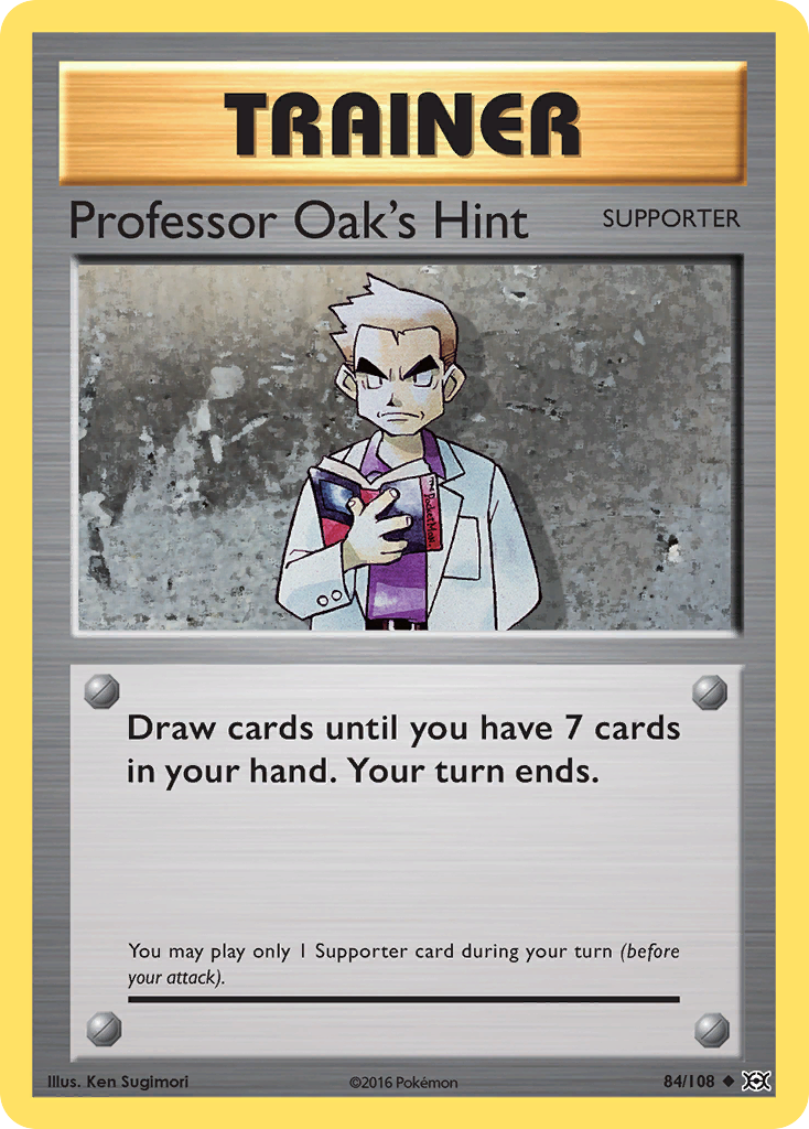 Professor Oak's Hint (84/108) [XY: Evolutions] | Arkham Games and Comics