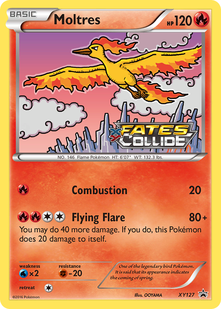 Moltres (XY127) [XY: Black Star Promos] | Arkham Games and Comics