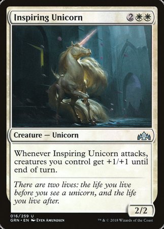 Inspiring Unicorn [Guilds of Ravnica] | Arkham Games and Comics