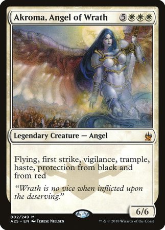 Akroma, Angel of Wrath [Masters 25] | Arkham Games and Comics