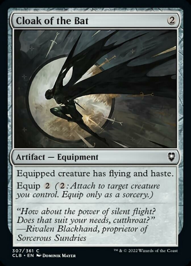 Cloak of the Bat [Commander Legends: Battle for Baldur's Gate] | Arkham Games and Comics